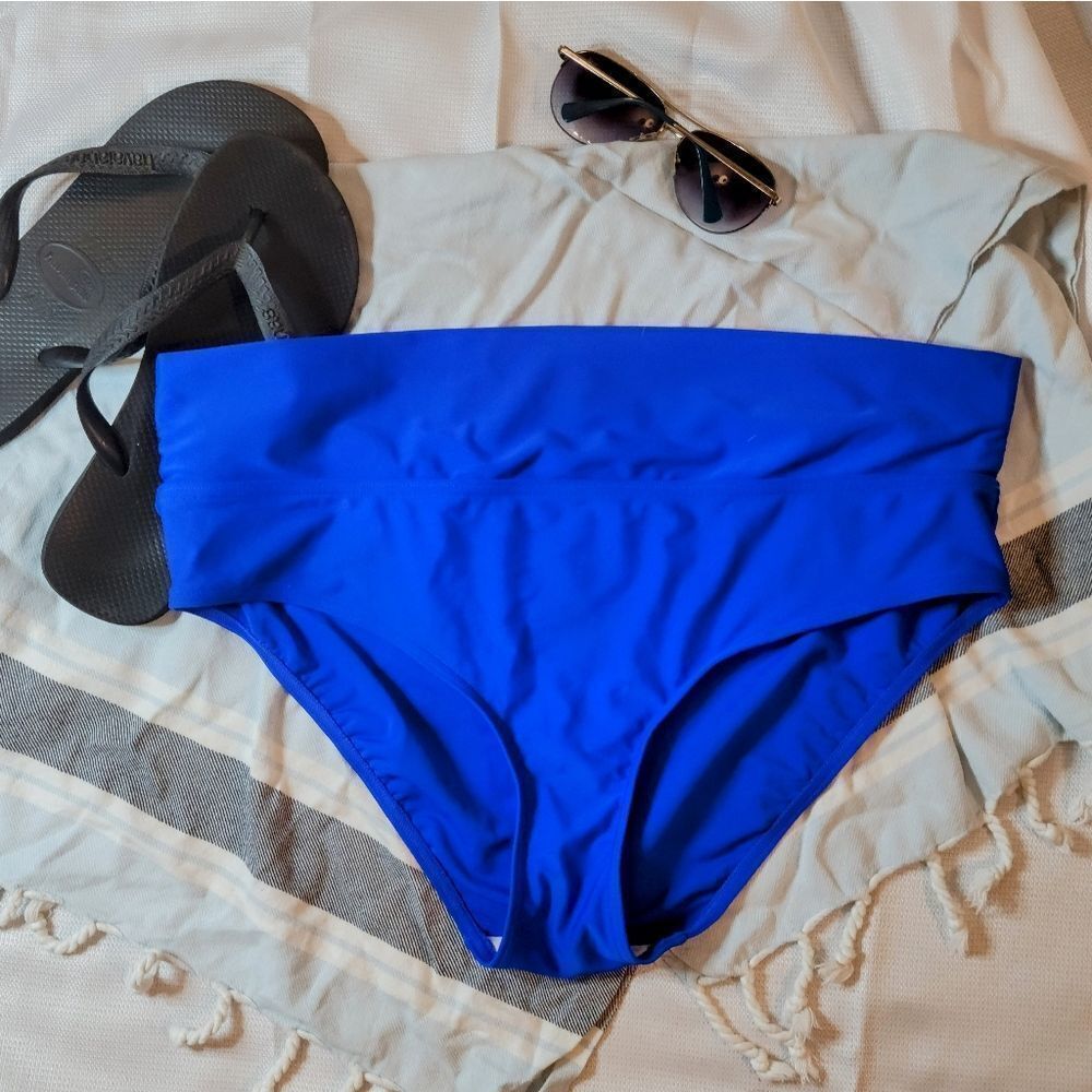NWOT Figleaves Foldover Bikini Bottoms, 16